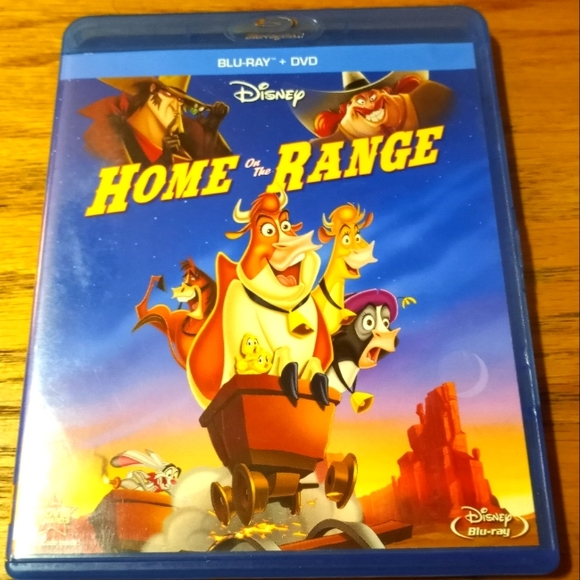 Walt Disney's HOME ON THE RANGE on BLU-RAY + DVD - Picture 1 of 2